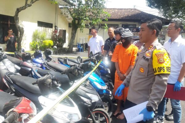 Polres Jembrana Ungkap Kasus Curanmor Lintas Kabupaten Di Bali