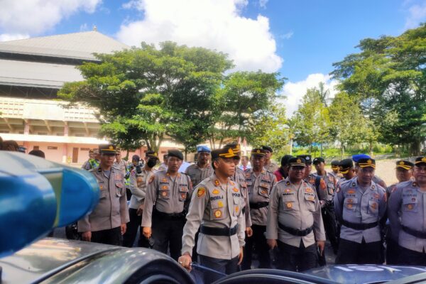 Dari Simulasi Lalin Sampai 450 Personil keamanan Dilakukan Polres Jembrana Terkait Nyepi