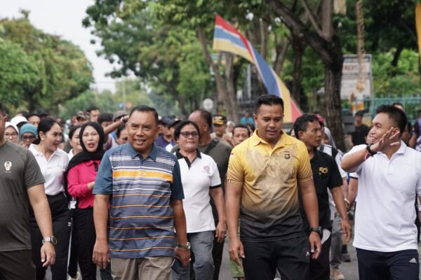 Ribuan Masyarakat Jembrana Puas, Sambut Tiga Tahun Kepemimpinan  Tamba-Ipat