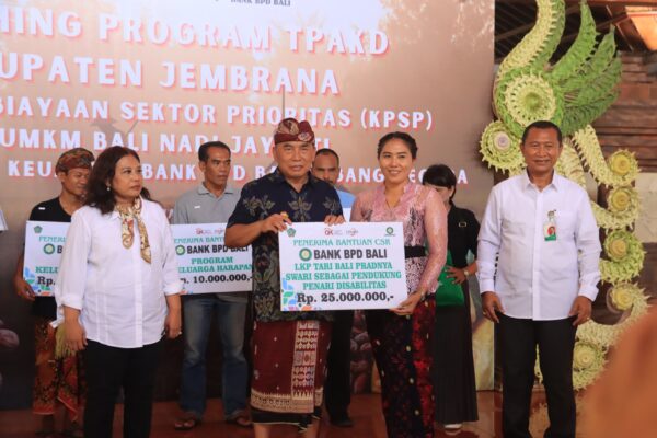 BPD Bali Launching Kredit Pembiayaan Sektor Prioritas, Jembrana Jadi Tuan Rumah