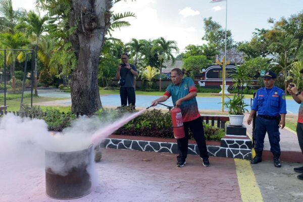 Demi Keamanan dan Ketertiban, Simulasi Tanggap Bencana Kebakaran Digelar Rutan