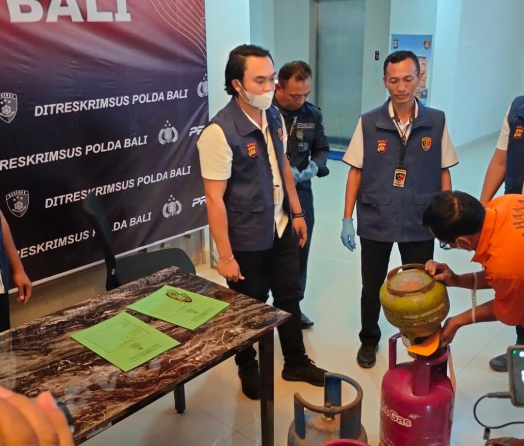 Kasus Pengoplosan Gas LPG Abiansemal, Polda Bali Tetapkan Satu Tersangka