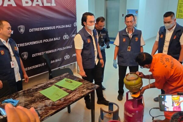 Kasus Pengoplosan Gas LPG Abiansemal, Polda Bali Tetapkan Satu Tersangka