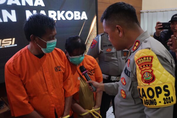 Pengedar Sabu Dibekuk, Gunakan Kode “Apotik” dan “Jajan”