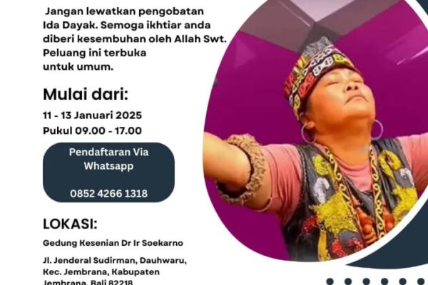 Waspadai Kegiatan Pengobatan Ida Dayak, Polres Jembrana: Panitia Belum Memberi Informasi