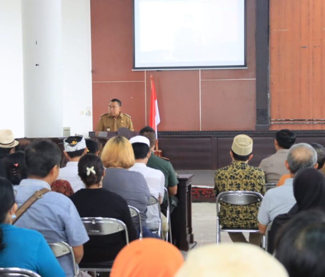 Ratusan Pedagang Pasar Umum Negara Menolak Revitalisasi, H.Yunus Tidak Sesuai Ekspektasi