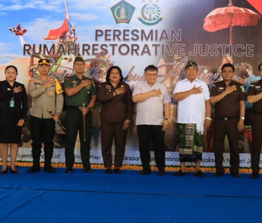 Rumah Restorative Justice Jembrana Di Resmikan Kajati Bali