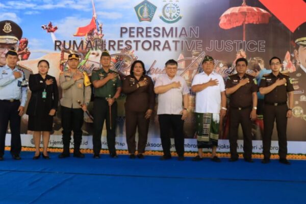 Rumah Restorative Justice Jembrana Di Resmikan Kajati Bali