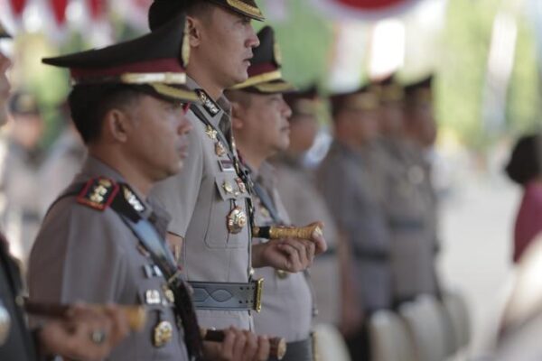 Kapolres Jembrana Hadiri Upacara Pembukaan Pendidikan Pembentukan Bintara Polri Gelombang II T.A. 2023