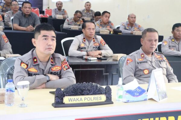 Kegiatan Taklimat Akhir Audit Kinerja Polri Tahap II T.A. 2023 di Polres Jembrana Berjalan Lancar