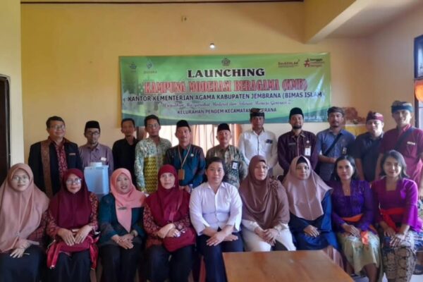 Launching Nasional Kampung Moderasi Beragama Meningkatkan Toleransi dan Kehidupan Damai di Jembrana