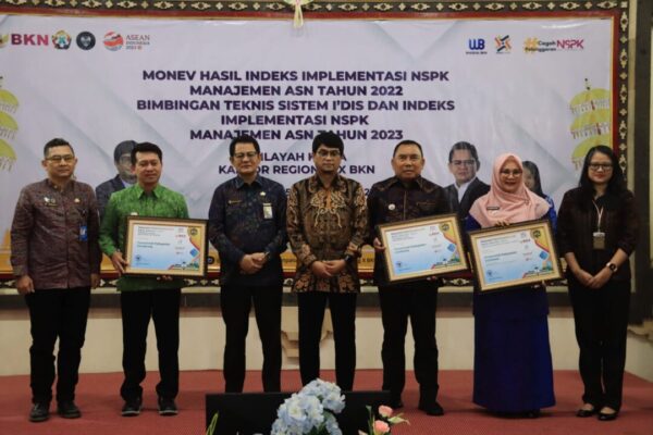 Jembrana Raih Juara di 4 Kategori BKN Award 2023