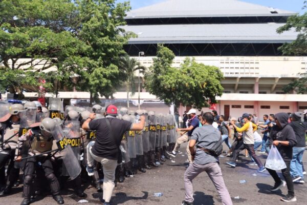 Simulasi Sispamkota Digelar Polres Jembrana, 536 Personel Disiagakan untuk Pemilu 2024