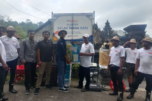 Program Klasterku Hidupku, BRI Kanca Negara Sumbangkan Bantuan Sarpras Ke Kelompok Tani