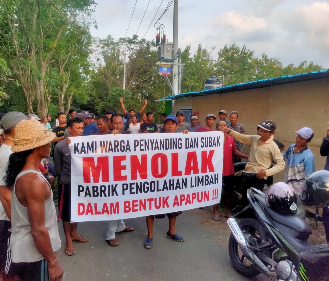 Pabrik Batako Disinyalir dari Limbah Bahan Beracun dan Berbahaya (B3), Ditolak Warga dua Desa