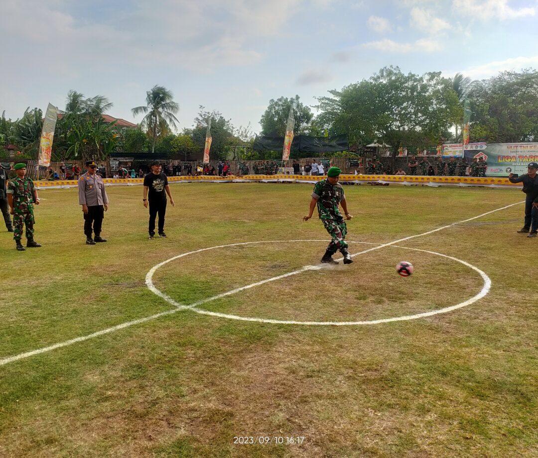 Liga Tarkam Dandim Cup dalam rangkaian Hut TNI Ke-78 di Banyubiru, Dimulai